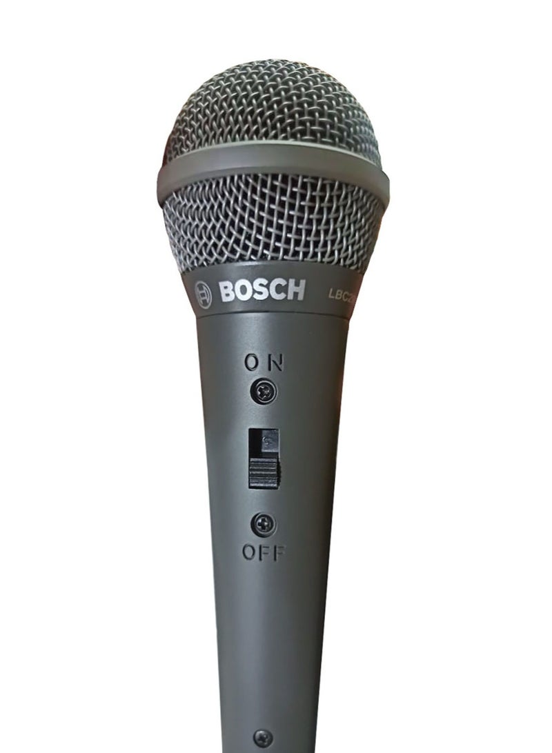 بوش ميكروفون يدوي ديناميك احادي الاتجاه LBC2900/20مع وصله XLR - Image 2